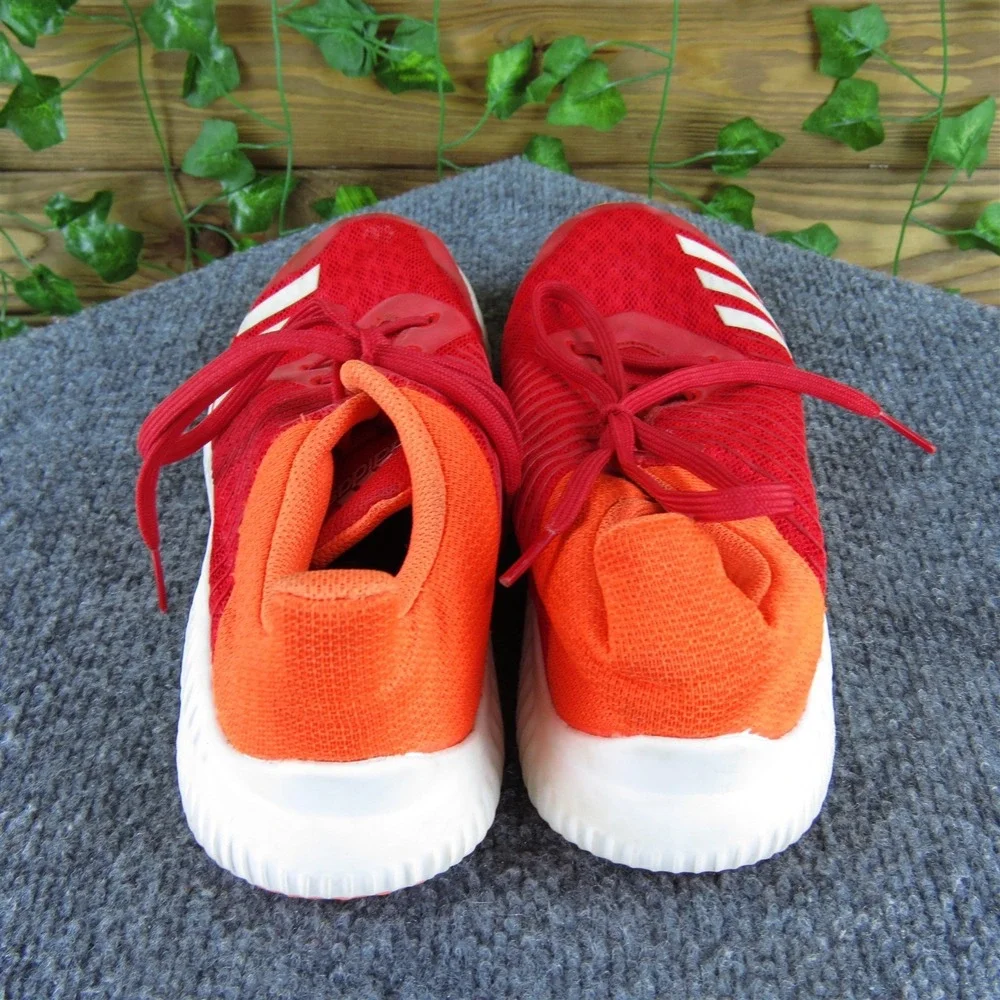 adidas Sneaker Cloudfoam Boys Y 3.5 Medium Athletic Red Synthetic Lace‎ Up